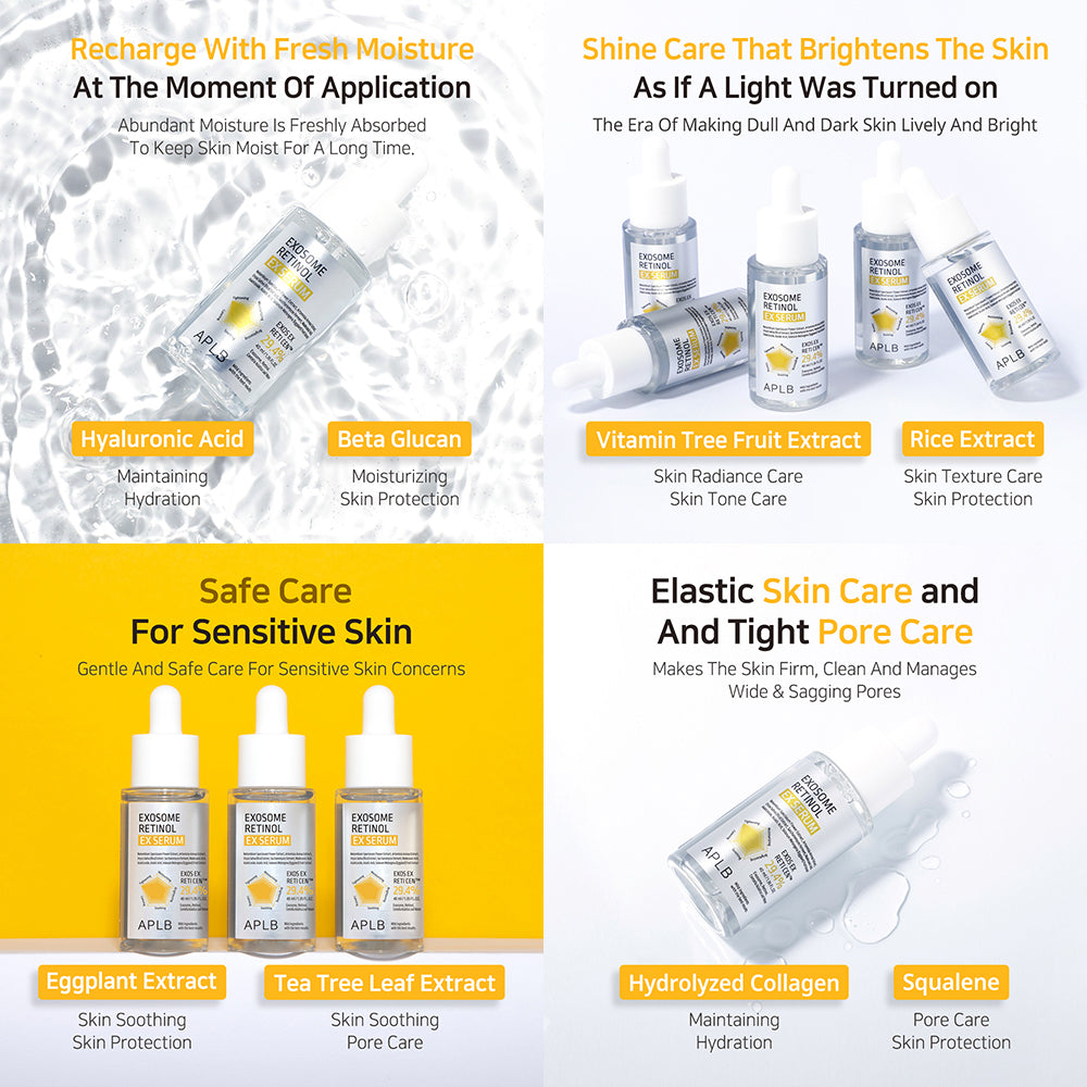 Exosome Retinol EX Serum - Ορός Προσώπου με Ρετινόλη & Εξοσώματα