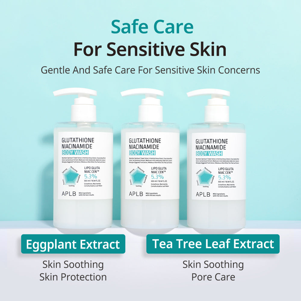 Glutathione Niacinamide Body Wash – Καθαριστικό Σώματος με Ενυδατική & Καταπραϋντική Δράση