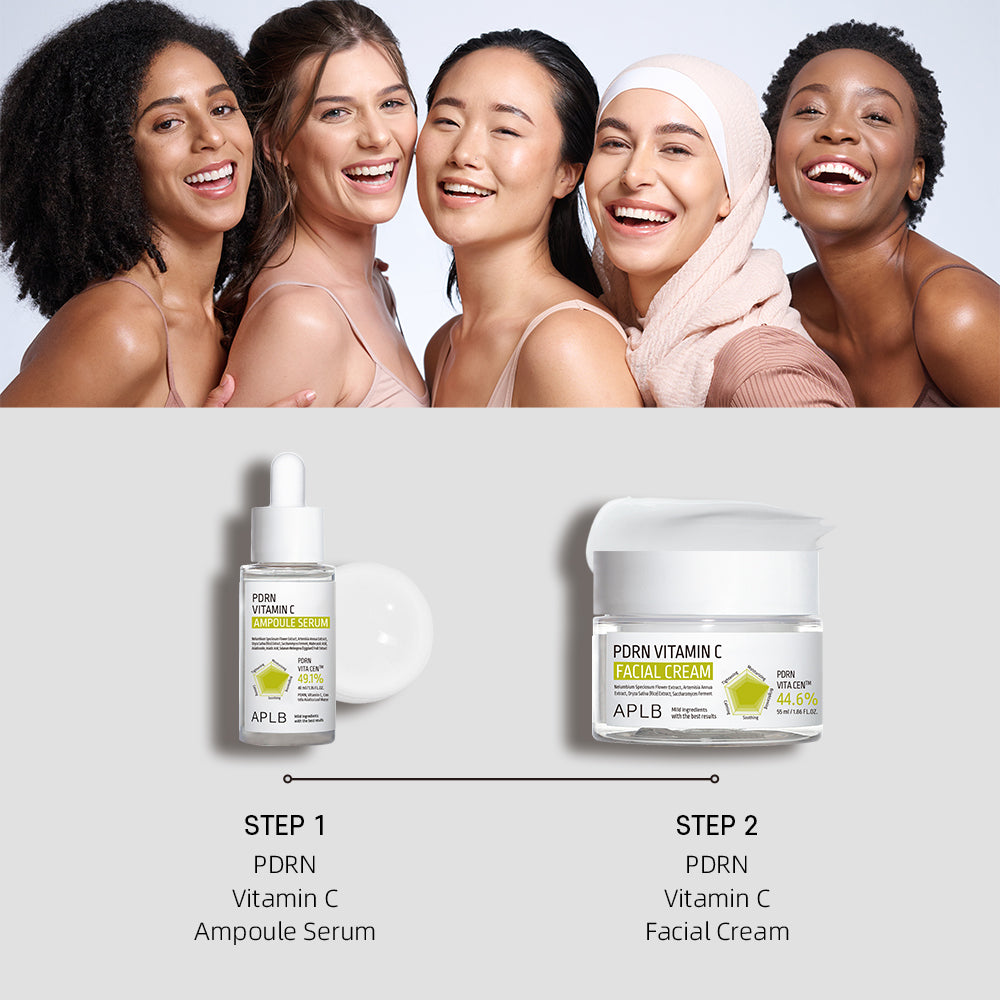 PDRN Vitamin C Facial Cream – Αντιγηραντική Κρέμα Προσώπου για Ομοιόμορφο τόνο