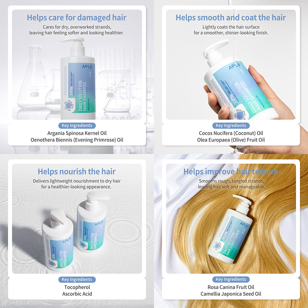 Daily Solution Hair Shampoo – Καθημερινό Σαμπουάν Καθαρισμού & Ενδυνάμωσης