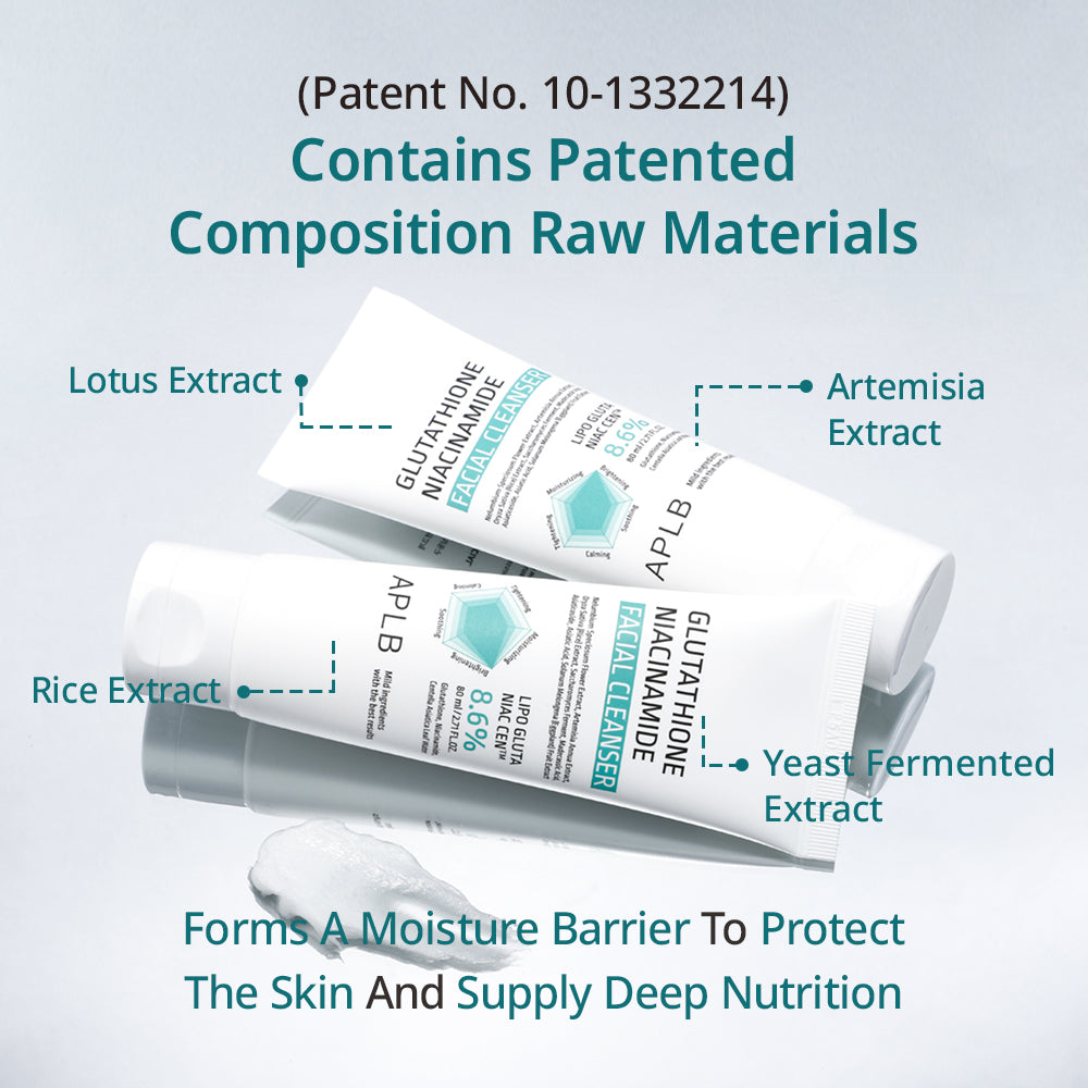 Glutathione Niacinamide Facial Cleanser – Καθαριστικό με Αντιοξειδωτική & Καταπραϋντική Δράση