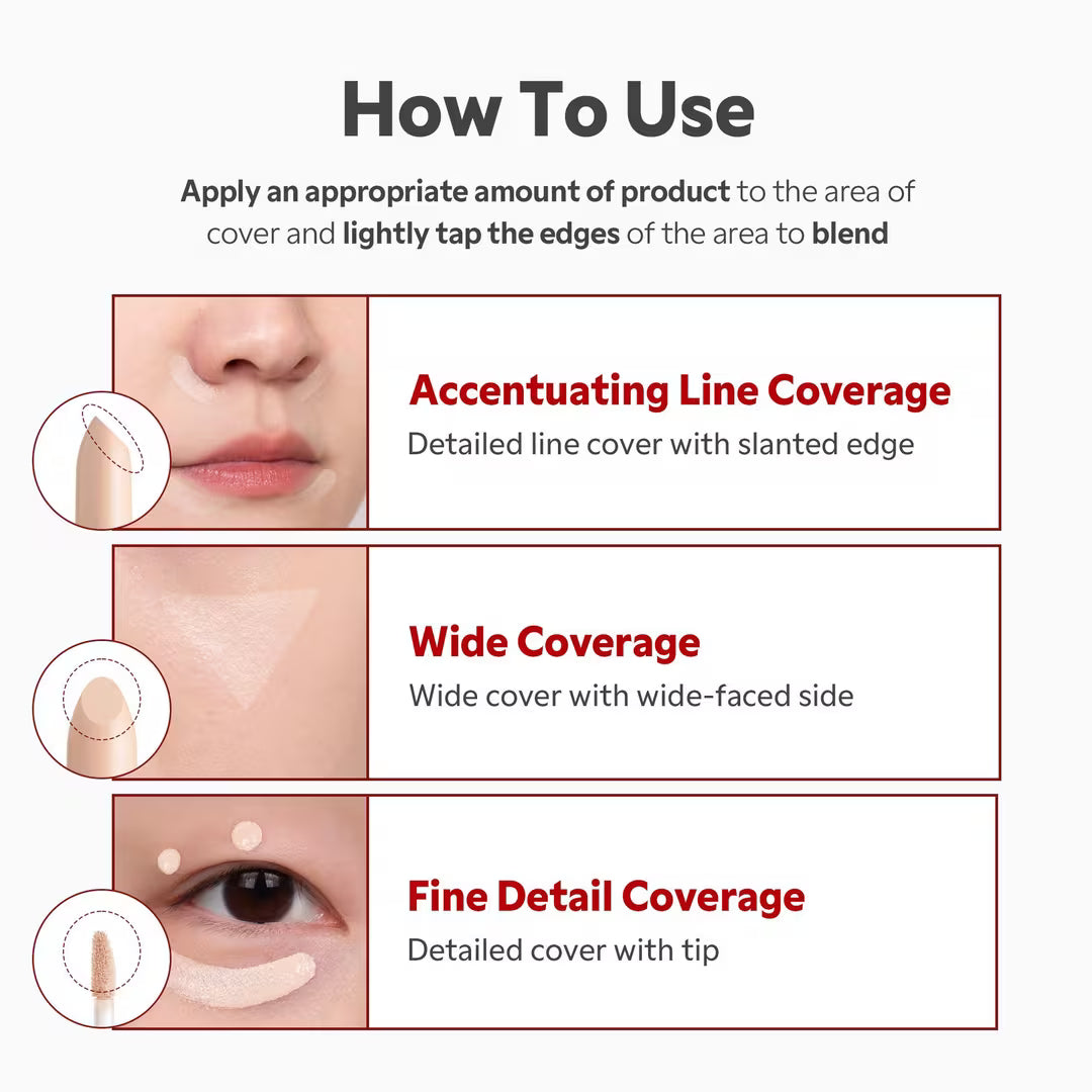 Glide & Hide Blurring Concealer #6O