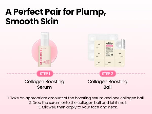 SEOUL 1988 Boosting Serum : Collagen Complex 7 + Red Ginseng