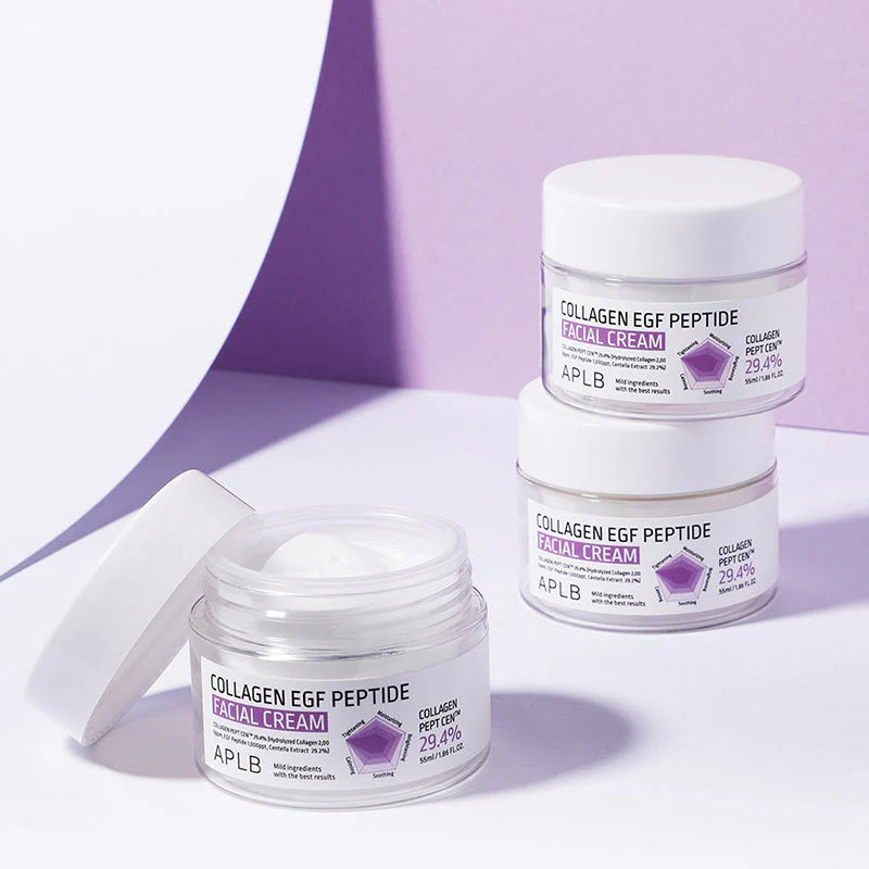 Collagen EGF Peptide Facial Cream – Ενυδατική για Ανάπλαση & Σύσφιξη Προσώπου