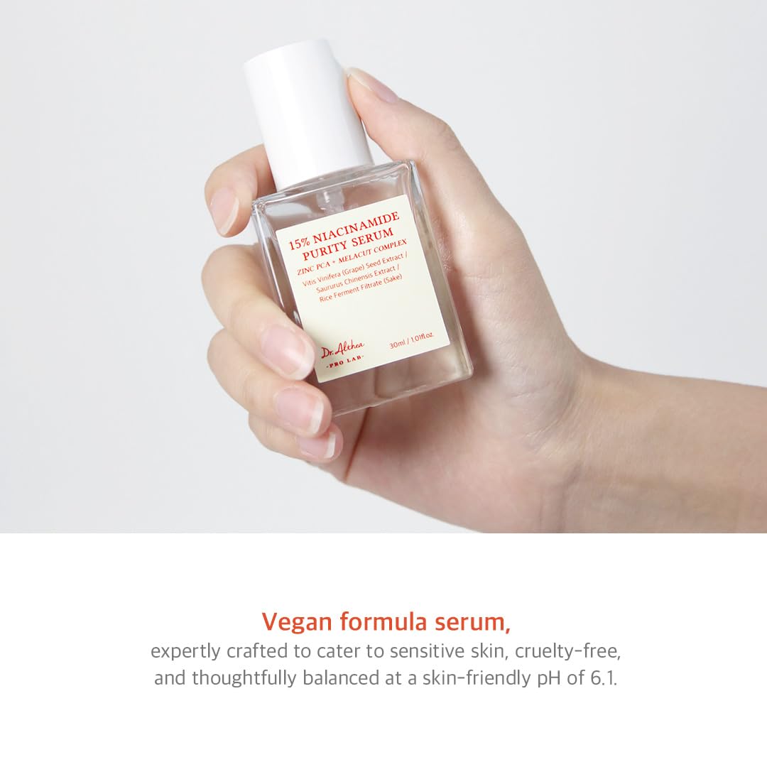 15% Niacinamide Purity Serum – Ορός Προσώπου με 15% Νιασιναμίδη για Λάμψη, Πόρους & Ομοιόμορφο Τόνο