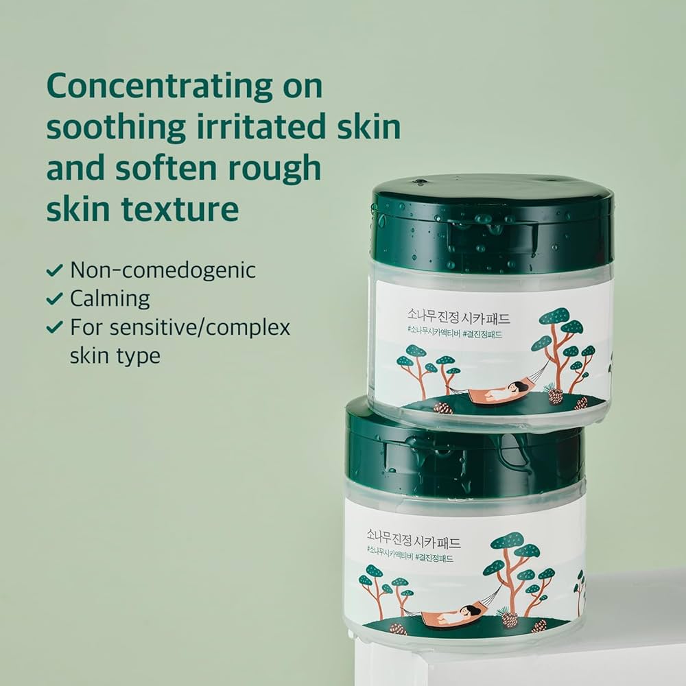 Pine Calming Cica Pad - Απολεπιστικά ενυδατικά δισκία