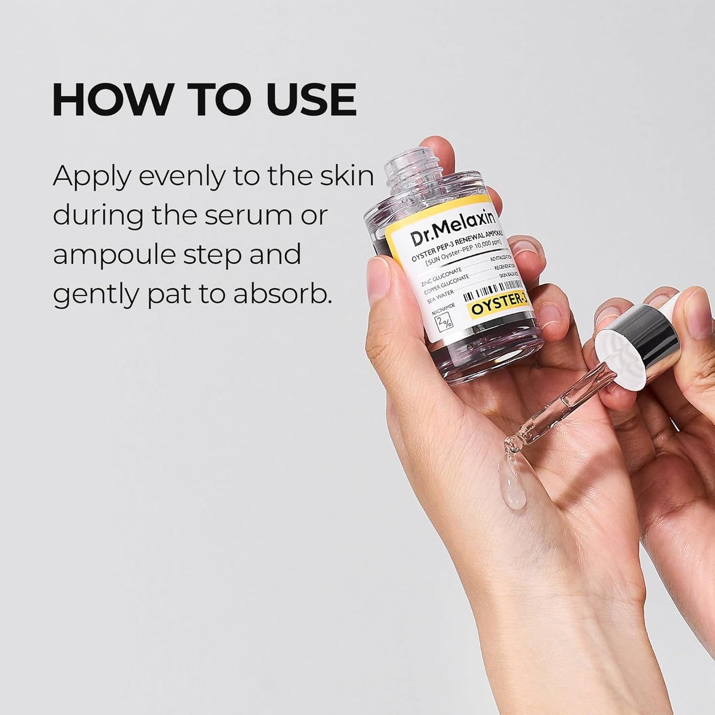 Oyster Peptide Ampoule – Ορός Αναζωογόνησης & Σύσφιξης με Οστρακo-πεπτίδια