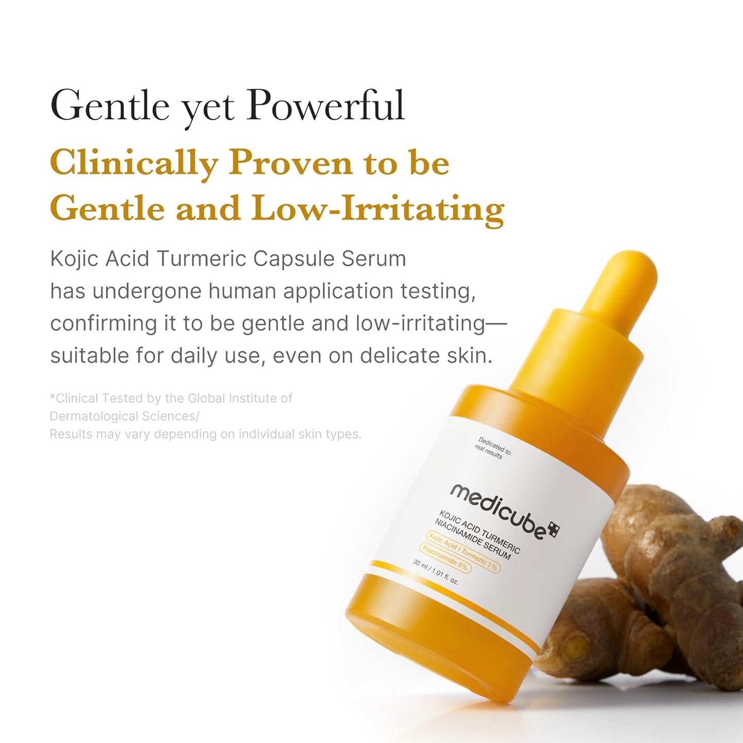 Kojic Acid Turmeric Niacinamide Serum - Ορός Προσώπου για Λάμψη, Ομοιόμορφο Τόνο και Ενυδάτωση