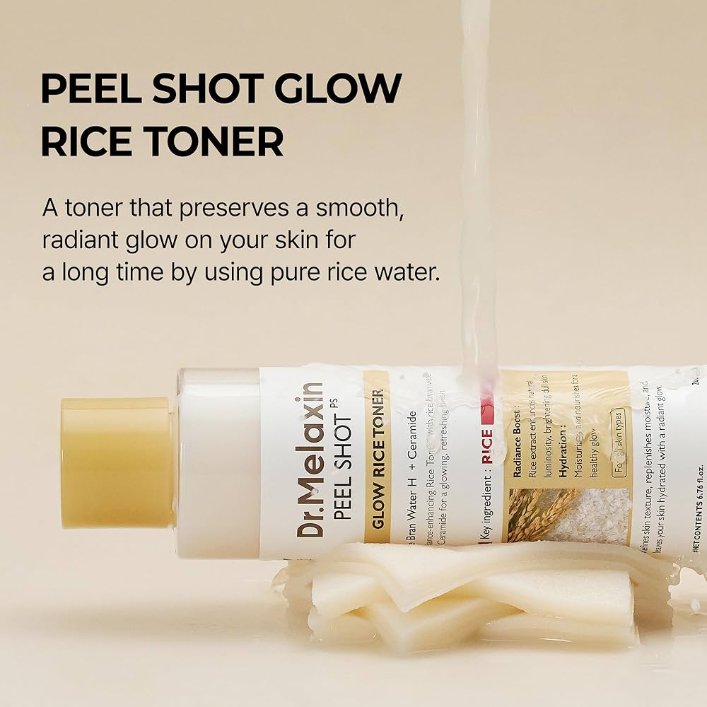 Peel Shot Glow Rice Toner - Τονωτική λοσιόν με εκχύλισμα ρυζιού