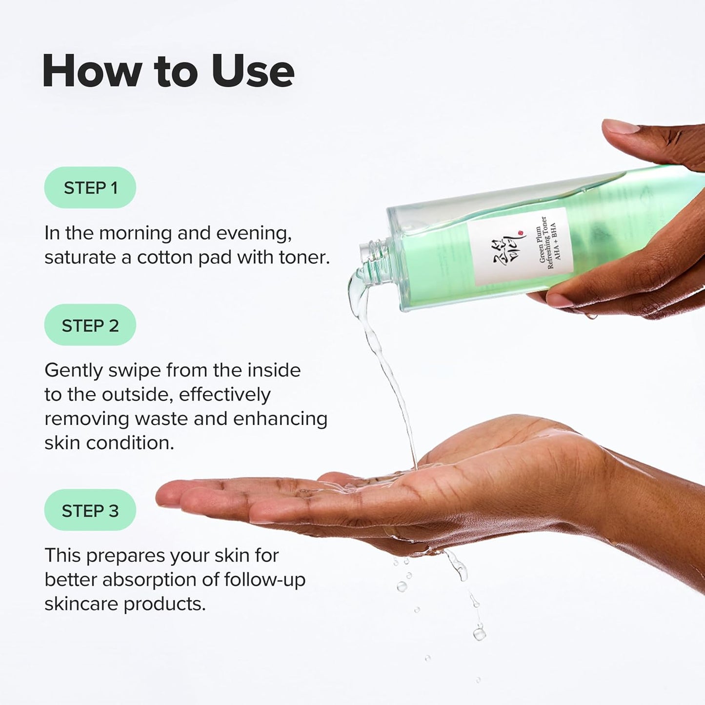 Green Plum Refreshing Toner AHA + BHA - Απολεπιστικό τόνερ