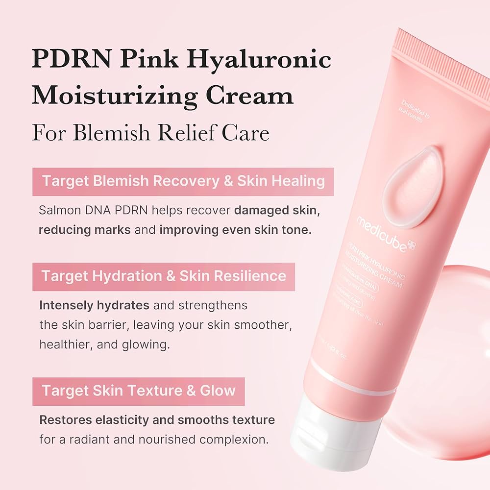 PDRN Pink Hyaluronic Moisturizing Cream - Εντατική Ενυδάτωση & Αναζωογόνηση