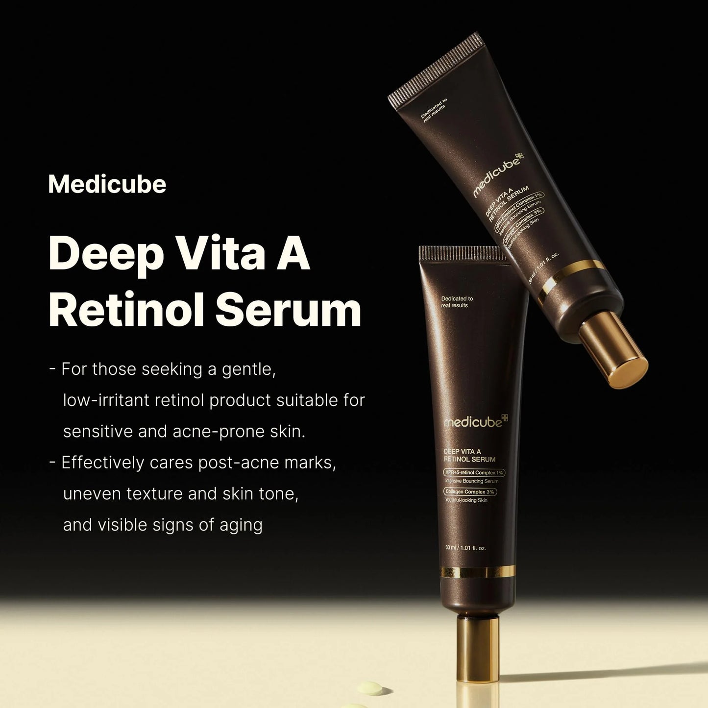 Deep Vita A Retinol Serum - Ρετινόλη 4ης Γενιάς για Λεία & Ομοιόμορφη Επιδερμίδα
