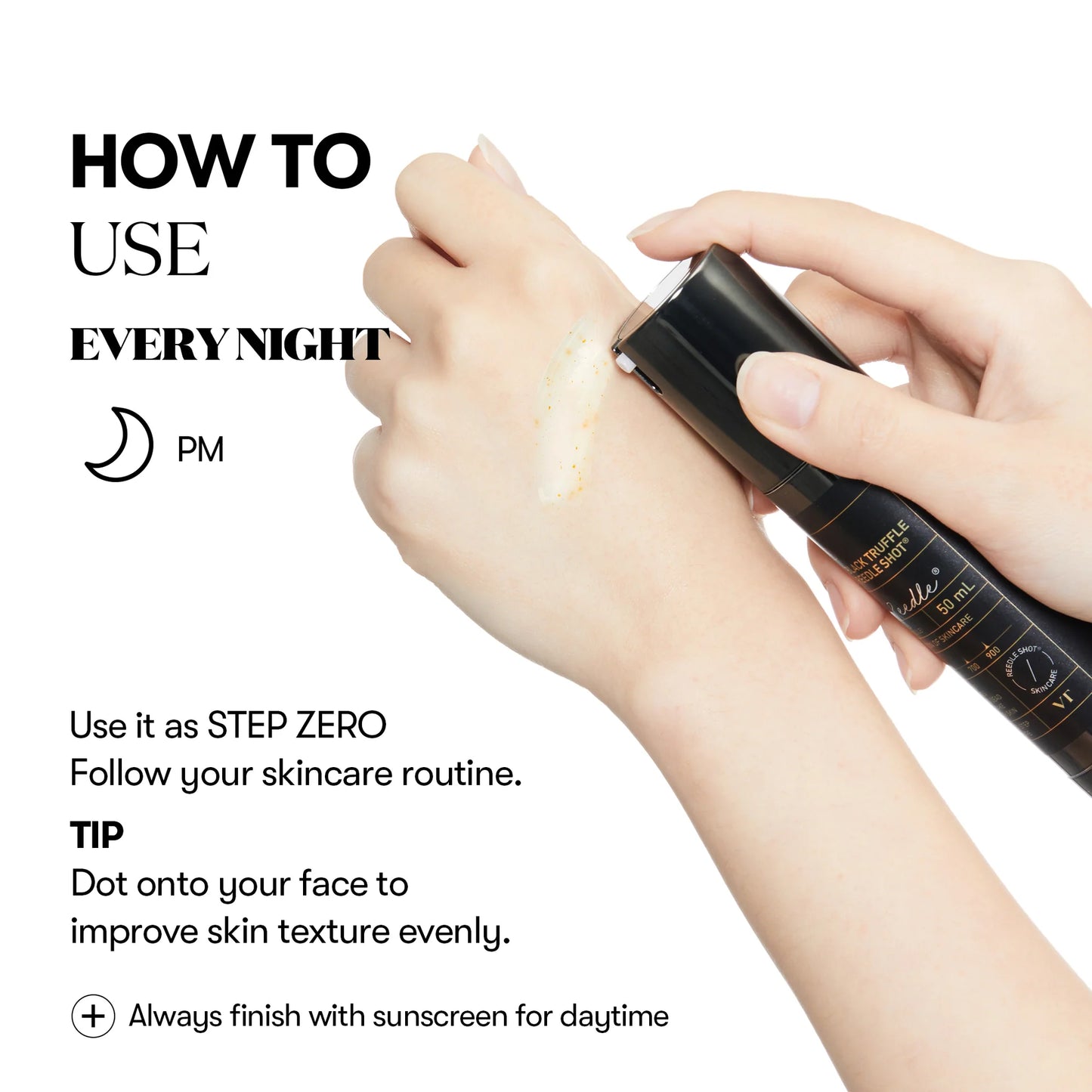 Black Truffle Reedle Shot 100 - Premium Ορός Μικροβελόνων με Μαύρη Τρούφα & 24k Χρυσό