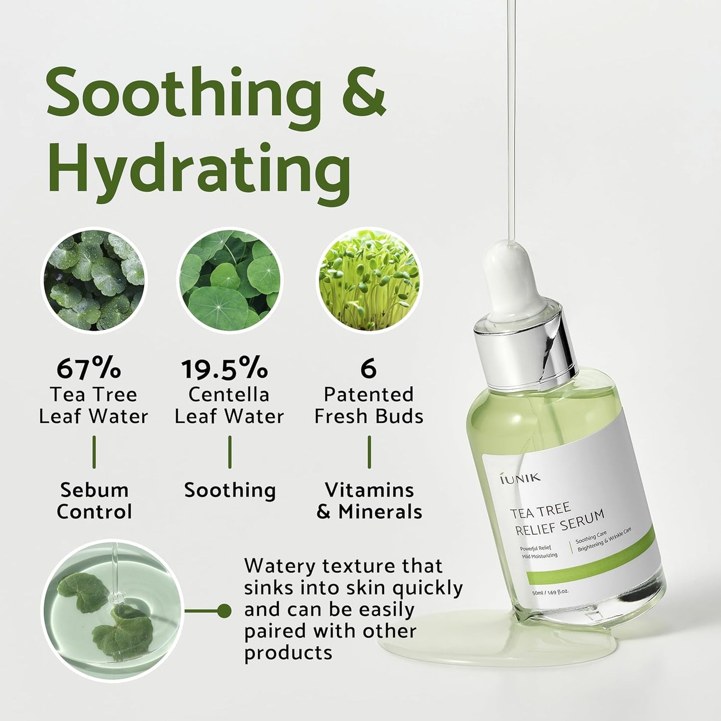 Tea Tree Relief Serum - Καταπραϋντικός & Ενυδατικός Ορός