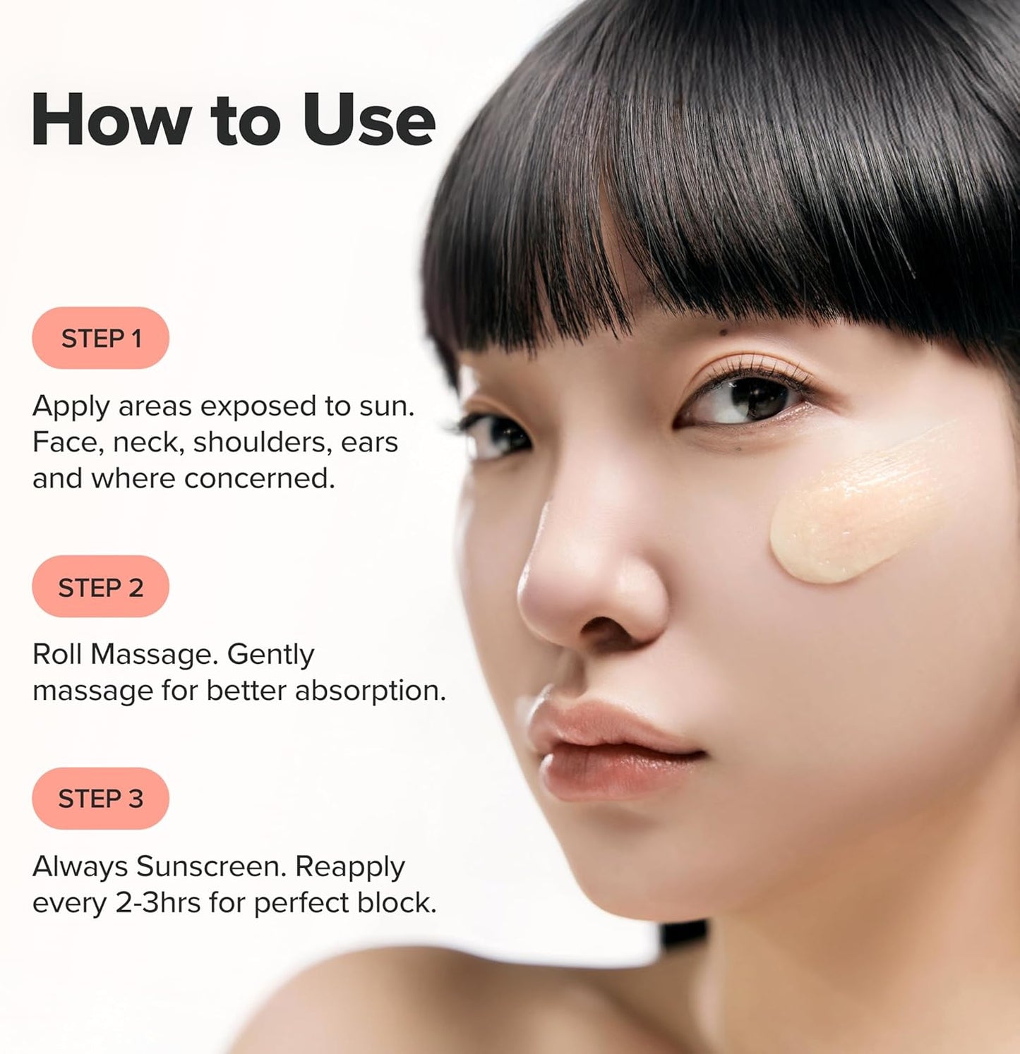 Ginseng Moist Sun Serum SPF50+ - Αντηλιακός ορός με τζινσενγκ