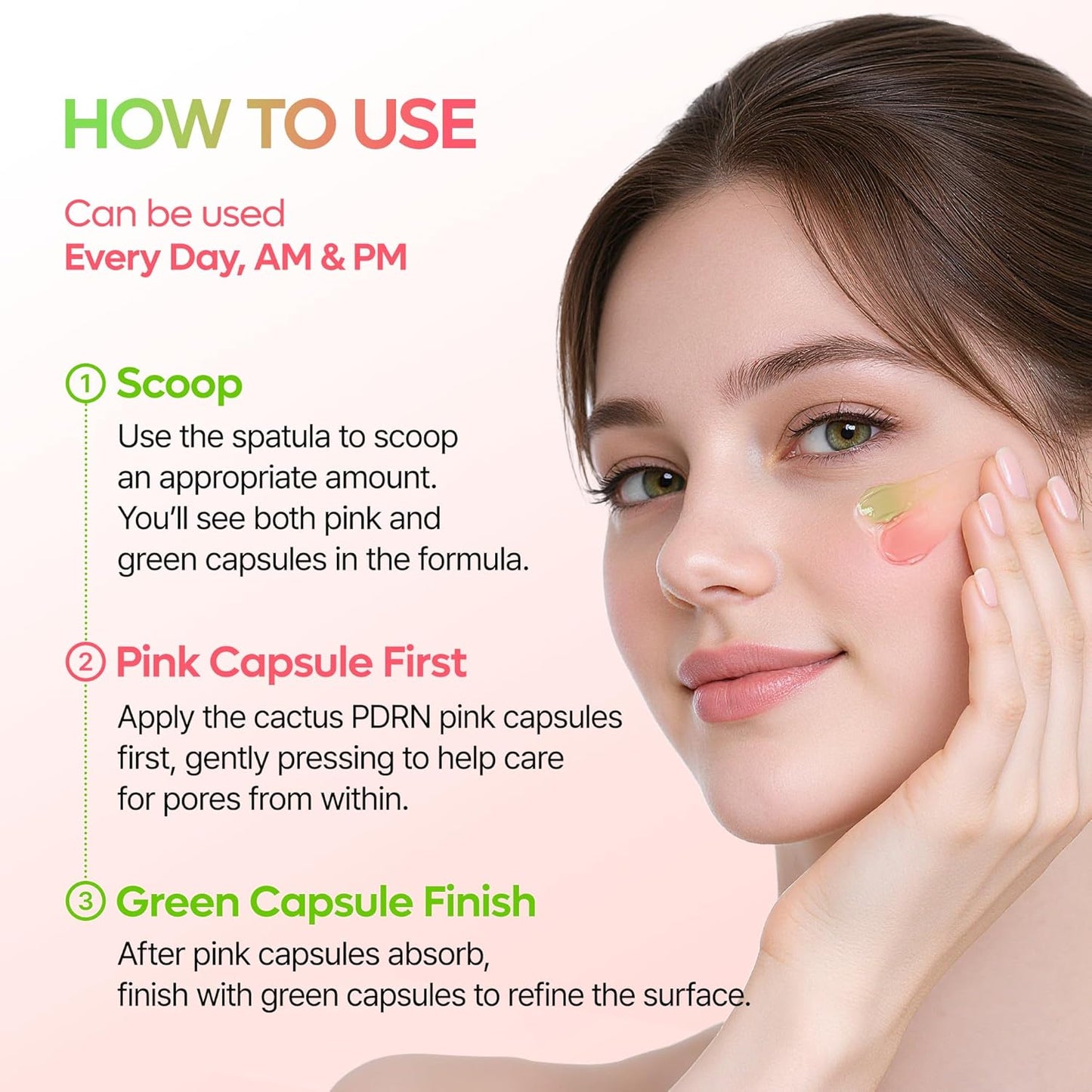 Cactox Pore Relief Dual Capsule Cream - Κρέμα Διπλής Δράσης με Κάψουλες για Πόρους, Σύσφιξη & Ενυδάτωση