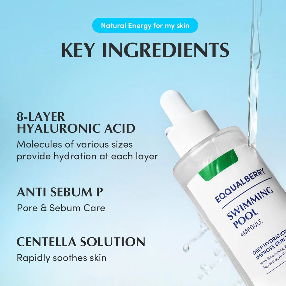 Swimming Pool Ampoule - Αμπούλα Εντατικής Ενυδάτωσης & Αναζωογόνησης