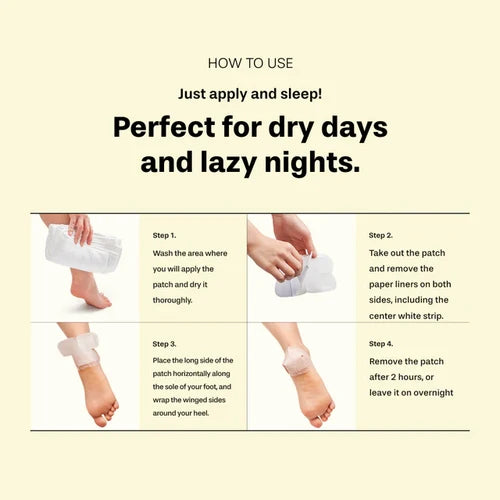 Shea Butter Sleeping Heel Patch