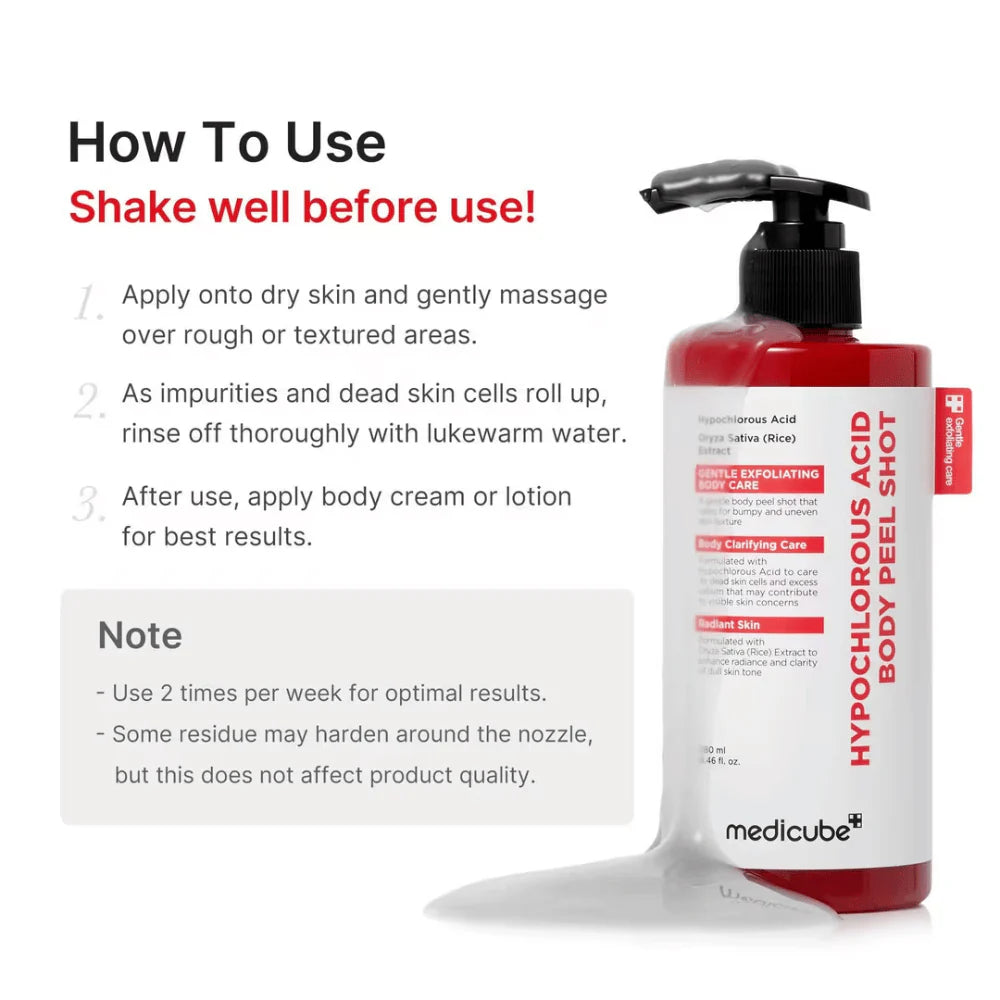 Hypochlorous Acid Body Peel Shot