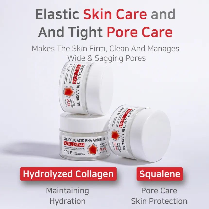 Salicylic Acid BHA Arbutin Facial Cream