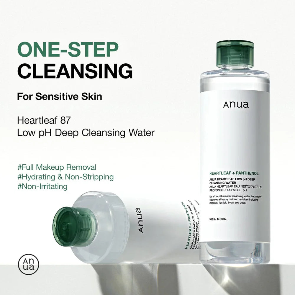 Heartleaf Low PH Deep Cleansing Water - Απαλό Micellar Νερό Καθαρισμού