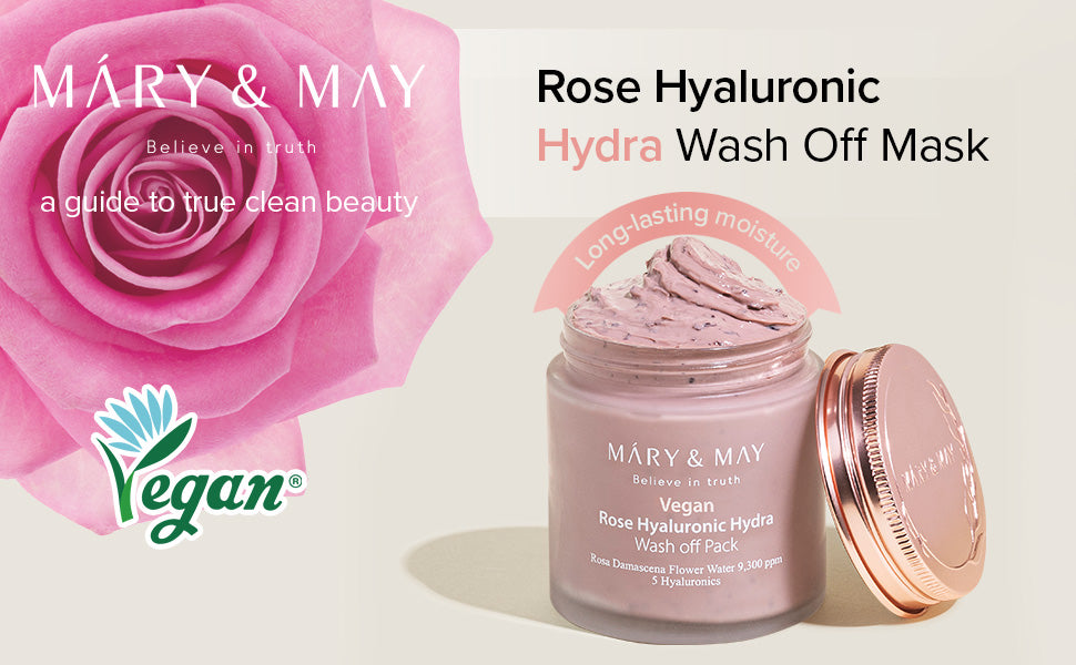 Rose Hyaluronic Hydra Wash Off Pack