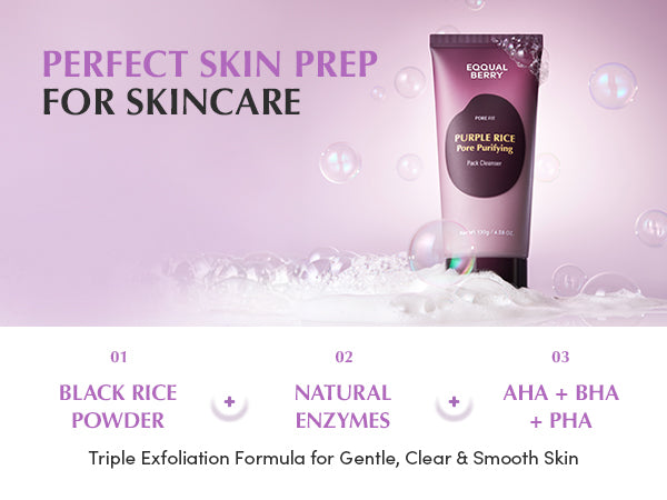 Purple Rice Pore Purifying Pack Cleanser - Καθαροί Πόροι & Λεία Επιδερμίδα σε 1 Βήμα