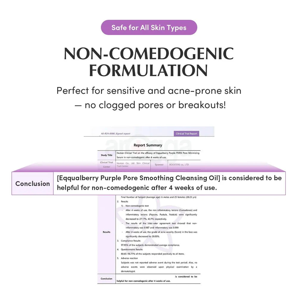 Purple Rice Pore Smoothing Cleansing Oil - Μη φαγεσωρογόνο καθαριστικό λάδι