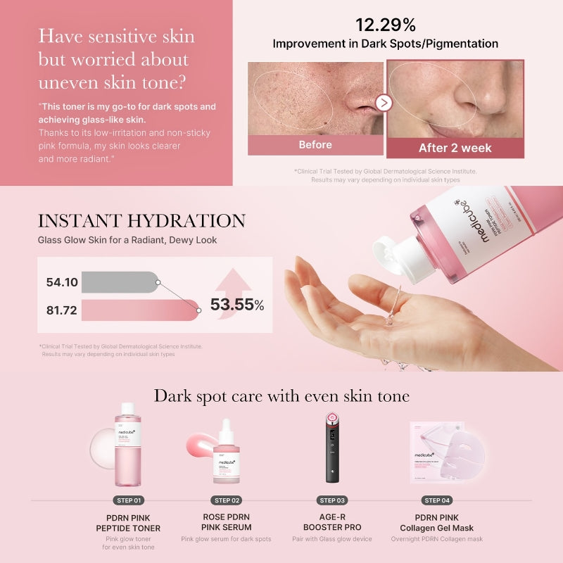 PDRN Pink Cica Soothing Toner - Καταπραϋντική Λοσιόν Προσώπου