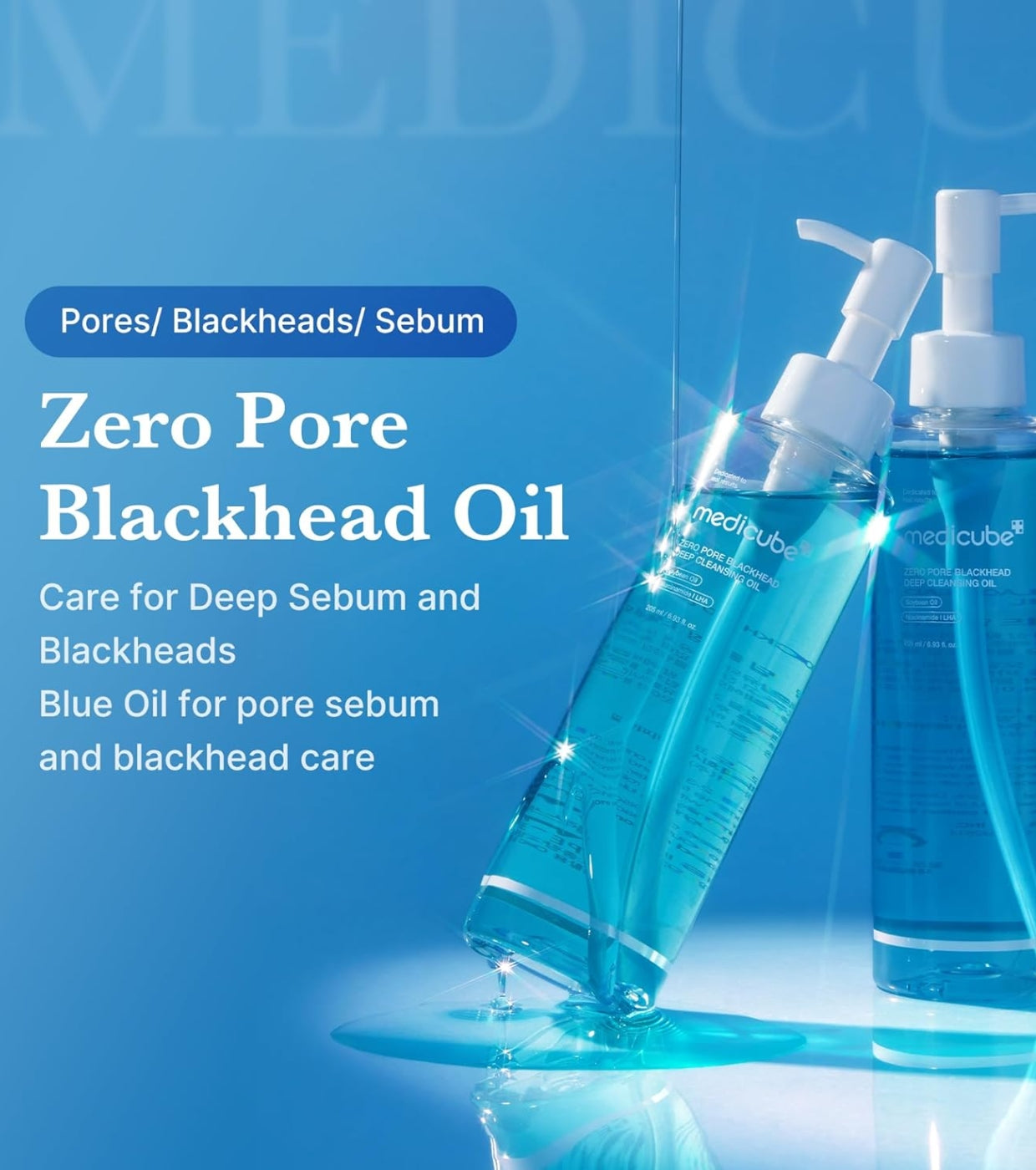 Zero Pore Blackhead Deep Cleansing Oil - Απαλό, βαθύ καθαριστικό λάδι για σμήγμα & μαύρα στίγματα