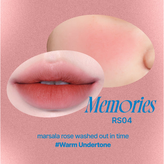 Lip&Cheek Blurry Pudding Pot RS04 Memories + Keyring