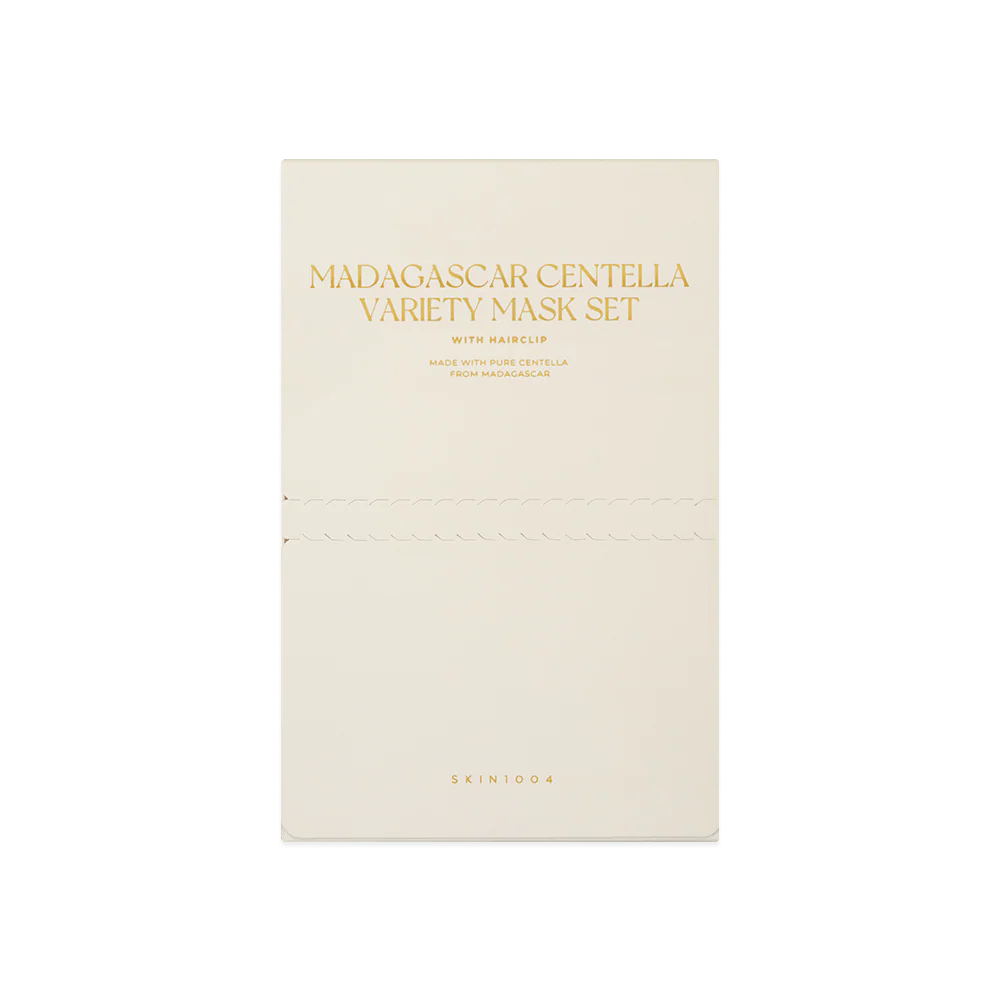 Madagascar Centella Variety Mask Set - Σετ 6 μασκών για κάθε ανάγκη της επιδερμίδας