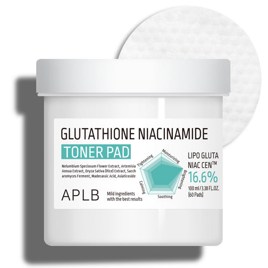 Glutathione Niacinamide Toner Pad - Ενυδατικά pads με Γλουταθειόνη & Νιασιναμίδη