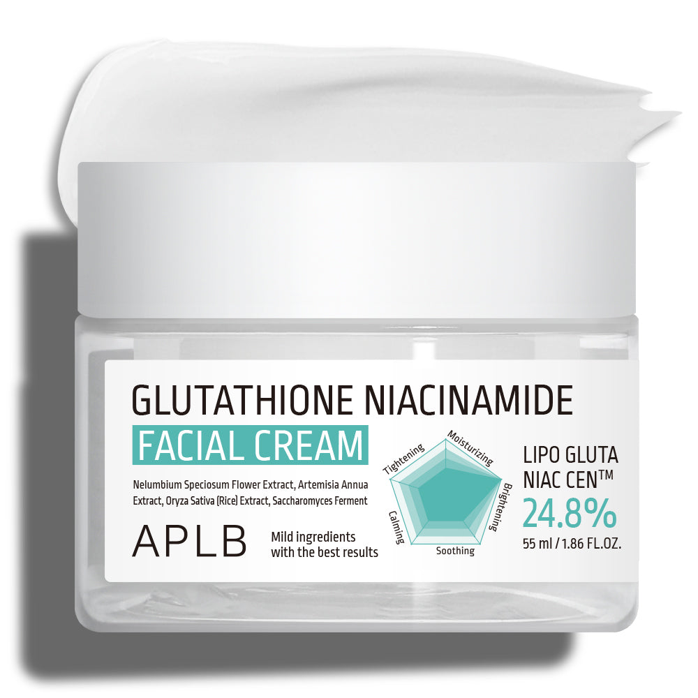 Glutathione Niacinamide Facial Cream - Κρέμα Προσώπου για Λάμψη & Ομοιόμορφο Τόνο