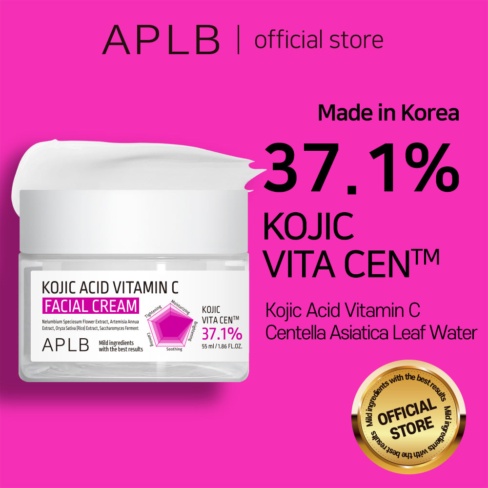 Kojic Acid Vitamin C Facial Cream - Κρέμα Προσώπου για Λάμψη, Δυσχρωμίες και Αντιγήρανση