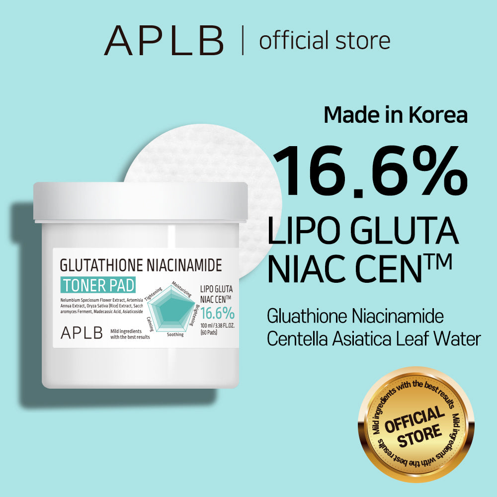 Glutathione Niacinamide Toner Pad - Ενυδατικά pads με Γλουταθειόνη & Νιασιναμίδη