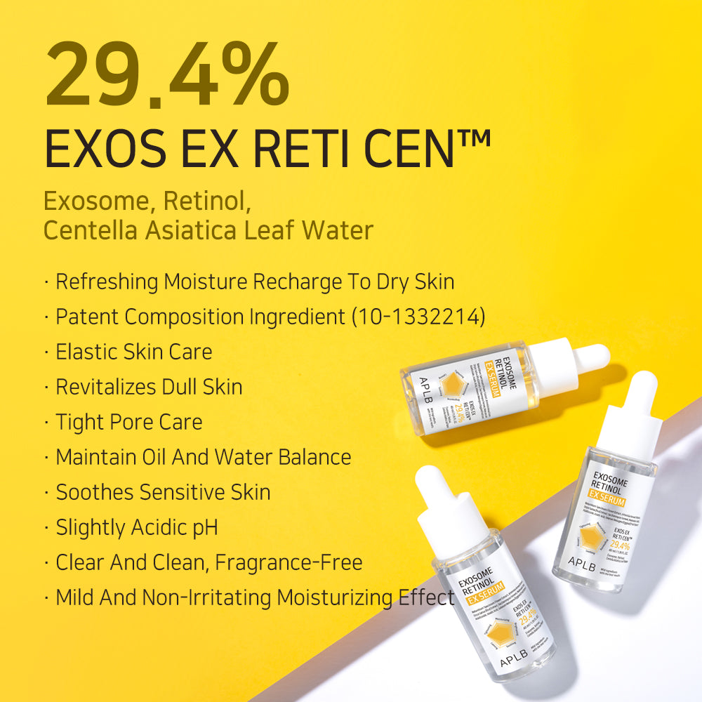 Exosome Retinol EX Serum - Ορός Προσώπου με Ρετινόλη & Εξοσώματα