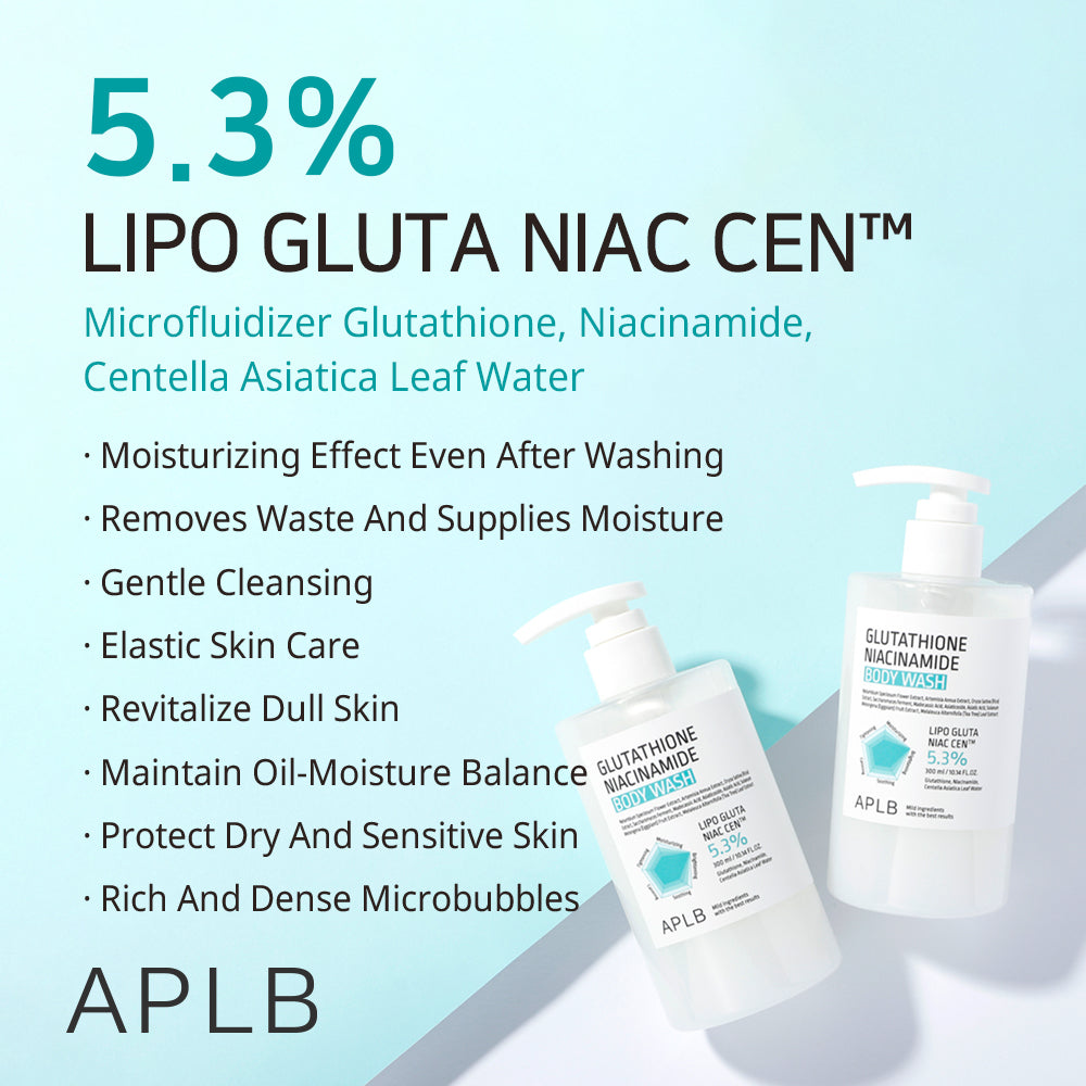 Glutathione Niacinamide Body Wash