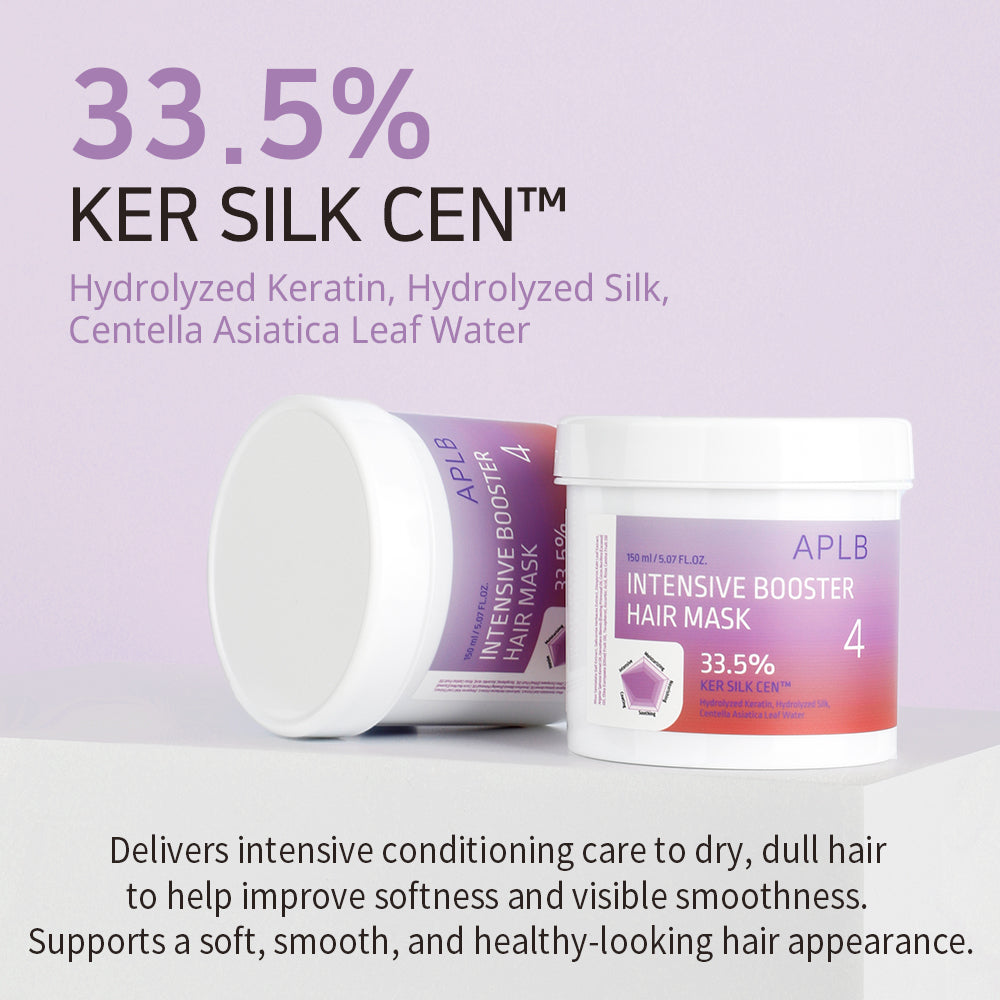 Intensive Booster Hair Mask – Εντατική Μάσκα Επανόρθωσης & Ενδυνάμωσης με Κερατίνη & Πρωτεΐνες Μεταξιού