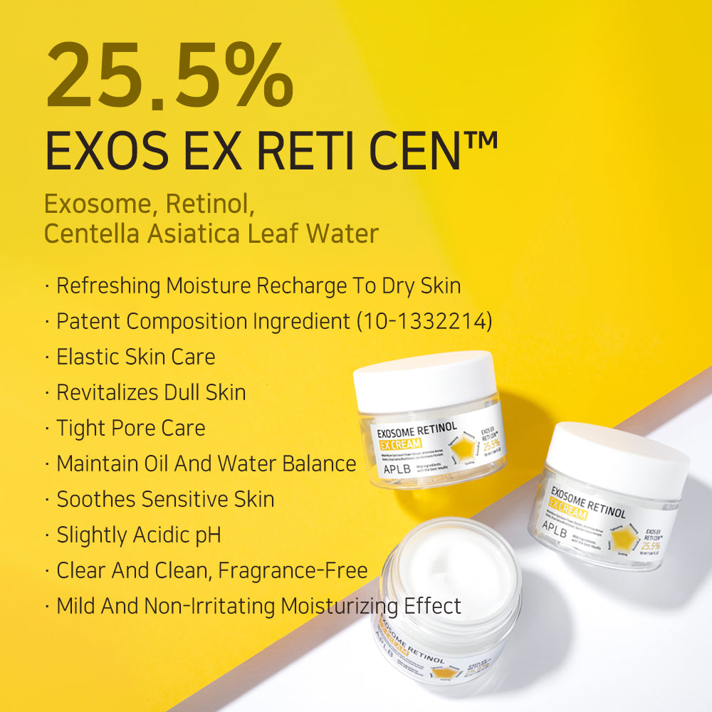 Exosome Retinol EX Cream - Κρέμα Προσώπου με Ρετινόλη & Εξοσώματα