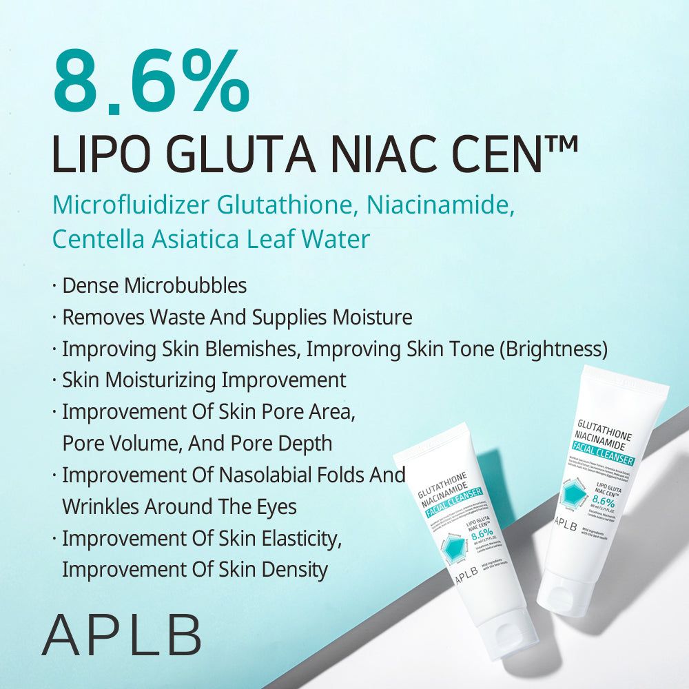 Glutathione Niacinamide Facial Cleanser – Καθαριστικό με Αντιοξειδωτική & Καταπραϋντική Δράση