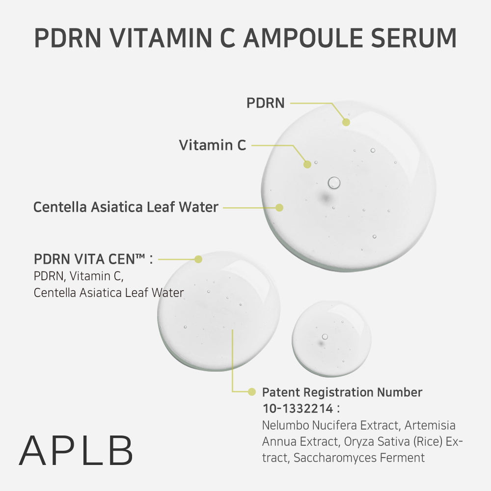 PDRN Vitamin C Ampoule Serum – Αντιγηραντικός Ορός Λάμψης