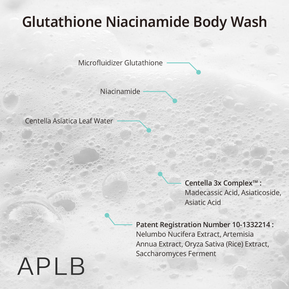 Glutathione Niacinamide Body Wash