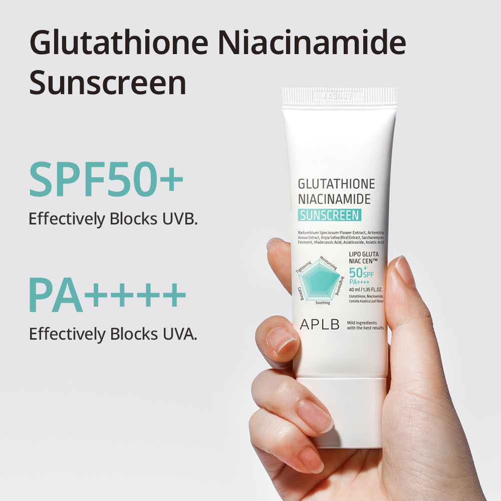 Glutathione Niacinamide Sunscreen - Αντηλιακή Κρέμα Προσώπου με Γλουταθειόνη & Νιασιναμίδη