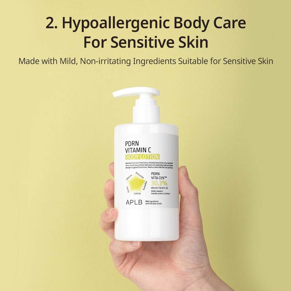 PDRN Vitamin C Body Lotion – Ενυδατική Λοσιόν Σώματος για Λάμψη & Θρέψη