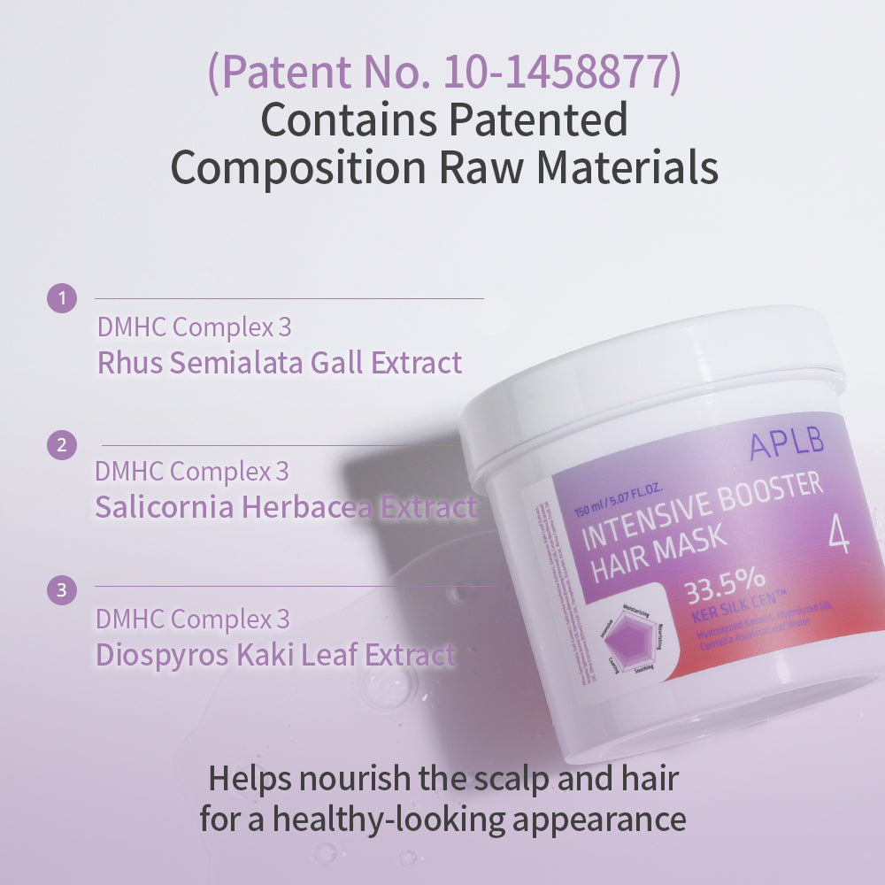 Intensive Booster Hair Mask – Εντατική Μάσκα Επανόρθωσης & Ενδυνάμωσης με Κερατίνη & Πρωτεΐνες Μεταξιού