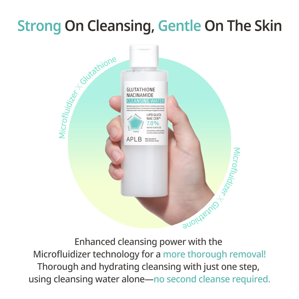Glutathione Niacinamide Cleansing Water - Καθαριστικό νερό με Γλουταθειόνη & Νιασιναμίδη