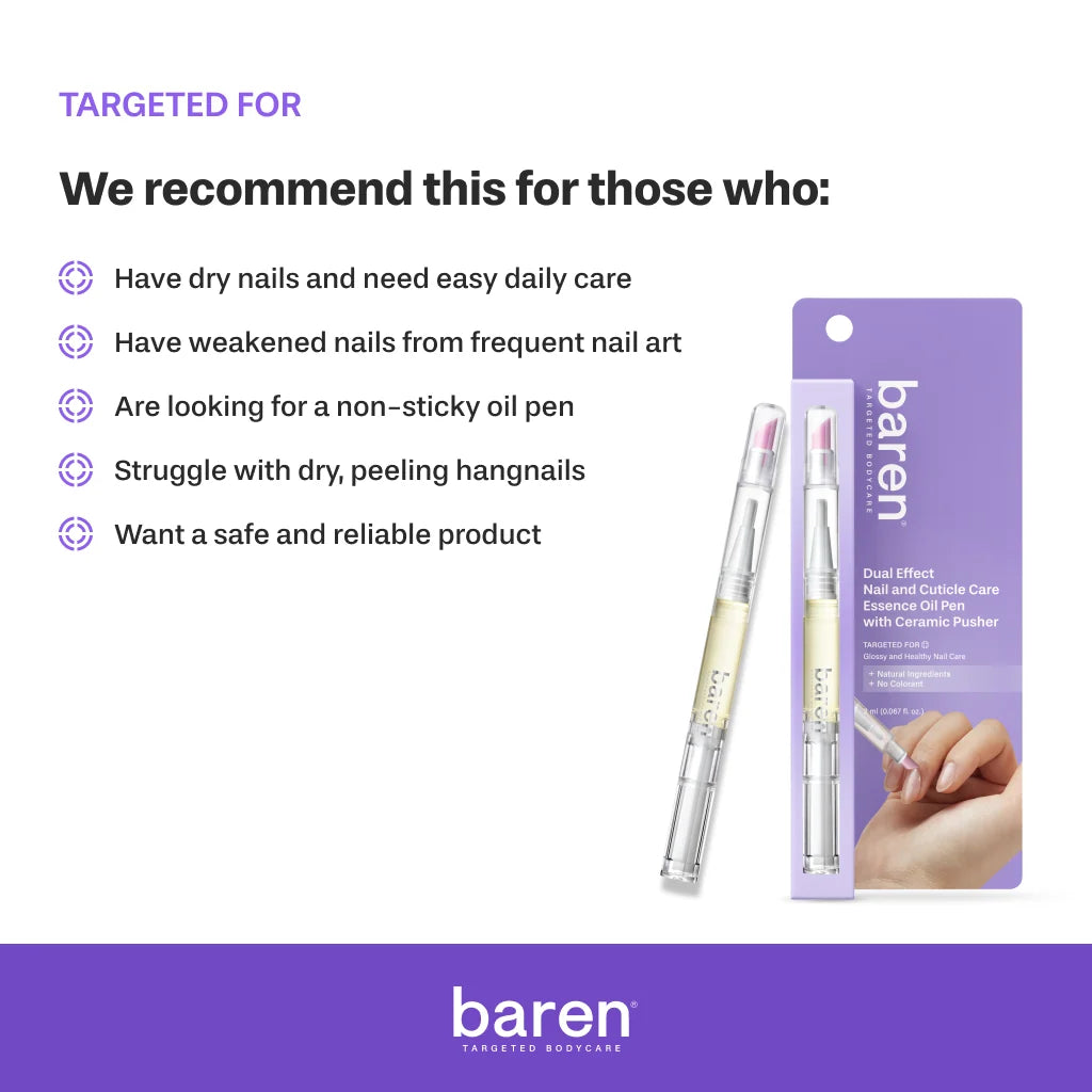 Dual Effect Nail and Cuticle Care Essence Oil Pen - Λάδι Περιποίησης 2 σε 1 για Νύχια & Επωνύχια