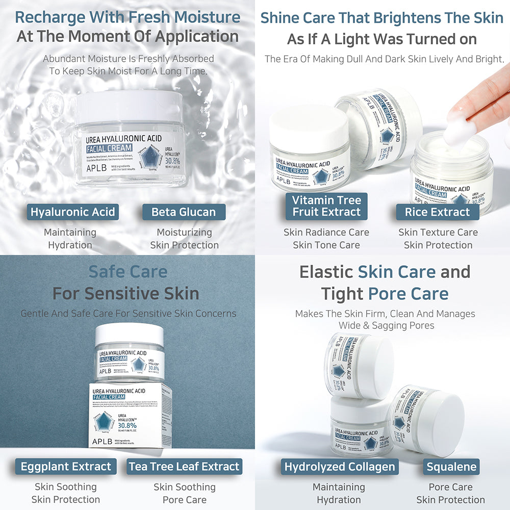 Urea Hyaluronic Acid Facial Cream