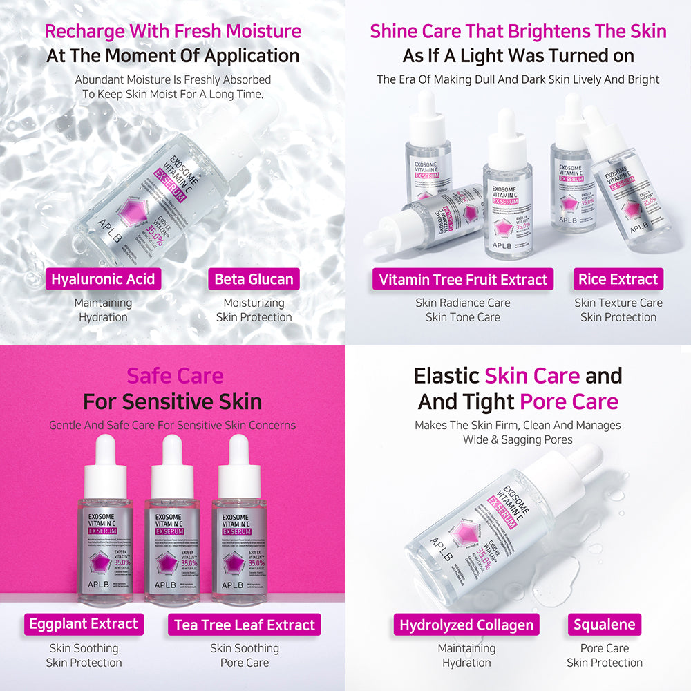 Exosome Vitamin C EX Serum - Ορός Λάμψης & Ομοιόμορφου Τόνου με Εξοσώματα & Βιταμίνη C